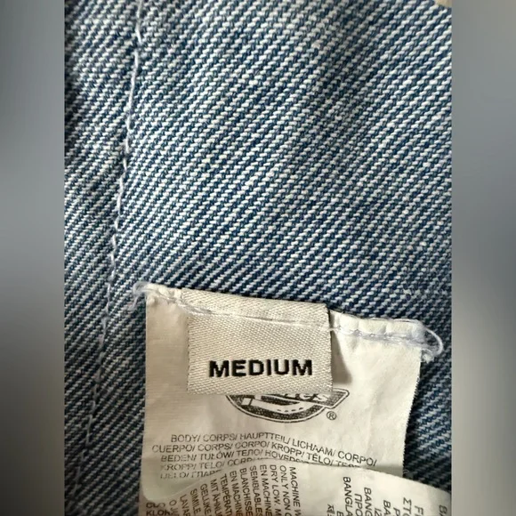 Dickies Kids Denim Overalls, M (10/12), MSRP $40 - Picture 10 of 13